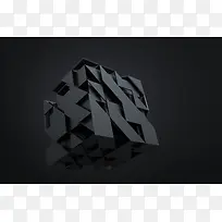 不规则立方体背景-空若网 不规则立方体背景-空若网