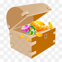 宝箱矢量图素材-空若网 宝箱矢量图素材-空若网