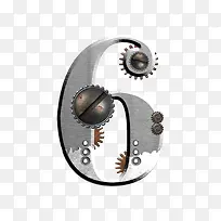 立体螺丝钢铁数字艺术字-空若网 立体螺丝钢铁数字艺术字-空若网