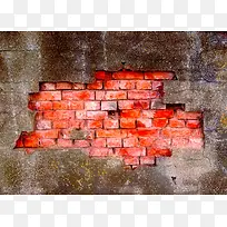 红砖墙壁背景-空若网 红砖墙壁背景-空若网