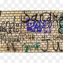 涂鸦艺术墙壁背景-空若网 涂鸦艺术墙壁背景-空若网