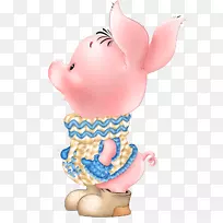 桌面壁纸剪贴画-猪-空若网 桌面壁纸剪贴画-猪-空若网
