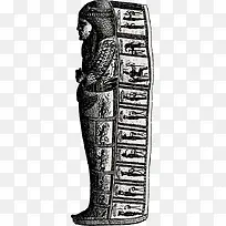 手绘埃及石雕墓板图案-空若网 手绘埃及石雕墓板图案-空若网