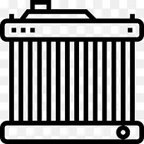 散热器图标-空若网 散热器图标-空若网