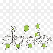 儿童插画-空若网 儿童插画-空若网