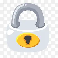 白色锁具锁头-空若网 白色锁具锁头-空若网