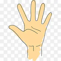 张开的手指素材图-空若网 张开的手指素材图-空若网
