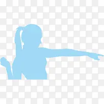 女性剪影-空若网 女性剪影-空若网