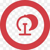 扁平商务火车标志-空若网 扁平商务火车标志-空若网