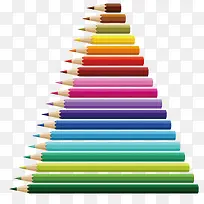 创意彩色铅笔图案-空若网 创意彩色铅笔图案-空若网