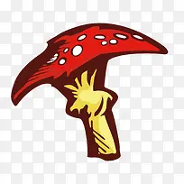 矢量毒蘑菇-空若网 矢量毒蘑菇-空若网