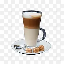 玻璃杯里的奶茶-空若网 玻璃杯里的奶茶-空若网