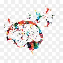 抽象彩色创意头脑风暴鸟素材-空若网 抽象彩色创意头脑风暴鸟素材-空若网