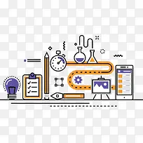 矢量扁平化设计素材-空若网 矢量扁平化设计素材-空若网