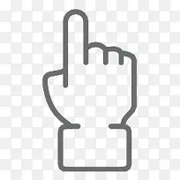 手手指Outline-icons-空若网 手手指Outline-icons-空若网