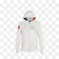 产品实物白色长袖夹克外套-空若网 产品实物白色长袖夹克外套-空若网