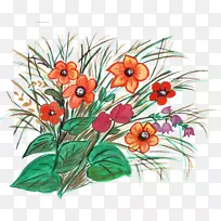切花花卉图案花束花饰-空若网 切花花卉图案花束花饰-空若网