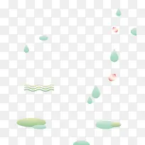 立夏手绘卡通装饰背景素材-空若网 立夏手绘卡通装饰背景素材-空若网