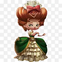 手绘女孩-空若网 手绘女孩-空若网