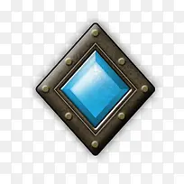 菱形边框内嵌宝石-空若网 菱形边框内嵌宝石-空若网