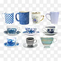 青花茶杯-空若网 青花茶杯-空若网