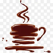 抽象杯子-空若网 抽象杯子-空若网