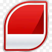 红色圆角促销标签-空若网 红色圆角促销标签-空若网