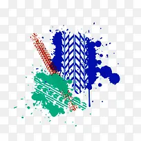 ��ɫ��̥ӡ���ͼ��-������