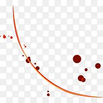 小清新红色弧线-空若网 小清新红色弧线-空若网