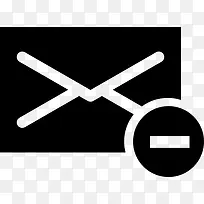 删除电子邮件图标-空若网 删除电子邮件图标-空若网