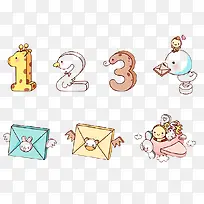 手绘数字信封-空若网 手绘数字信封-空若网