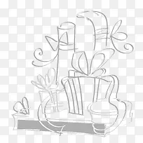 手绘线条-空若网 手绘线条-空若网