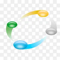 彩色弧形按钮-空若网 彩色弧形按钮-空若网