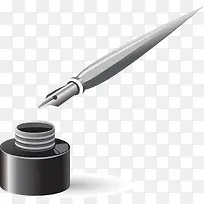 钢笔墨水写字元素-空若网 钢笔墨水写字元素-空若网