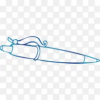 手绘线条钢笔-空若网 手绘线条钢笔-空若网