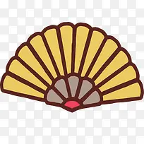 矢量扇子戏剧素材-空若网 矢量扇子戏剧素材-空若网