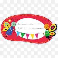 卡通昆虫文字书写说明便签-空若网 卡通昆虫文字书写说明便签-空若网