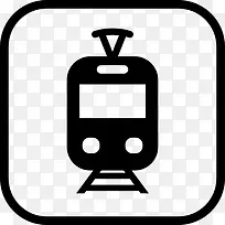 电车站图标-空若网 电车站图标-空若网