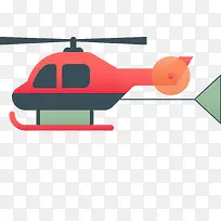扁平化直升机PNG下载-空若网 扁平化直升机PNG下载-空若网
