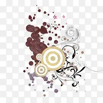 合成复古水墨蔬菜形状-空若网 合成复古水墨蔬菜形状-空若网