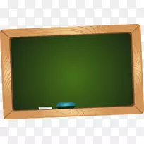 笔记本电脑显示器平板显示装置木纹图案边缘绿色黑板-空若网 笔记本电脑显示器平板显示装置木纹图案边缘绿色黑板-空若网