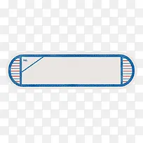 长条形艺术空白促销标签-空若网 长条形艺术空白促销标签-空若网