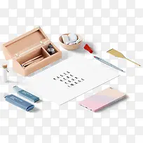 手绘文具素材-空若网 手绘文具素材-空若网