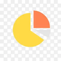 扁平化饼状图PNG下载-空若网 扁平化饼状图PNG下载-空若网