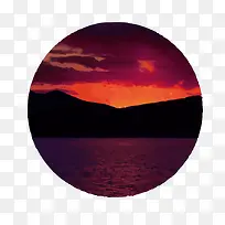 矢量落日-空若网 矢量落日-空若网