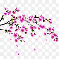 设计海报七夕树枝花朵-空若网 设计海报七夕树枝花朵-空若网