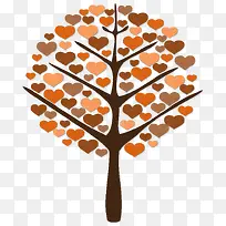 卡通爱心树-空若网 卡通爱心树-空若网