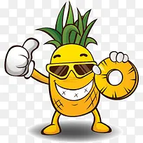 手绘水果人物-空若网 手绘水果人物-空若网