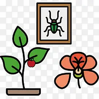 矢量动物植物-空若网 矢量动物植物-空若网