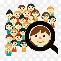 人山人海扁平化-空若网 人山人海扁平化-空若网